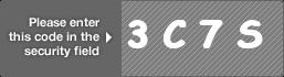 captcha code for visual authentication  number 3 letter C number 7 letter S