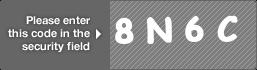 captcha code for visual authentication  number 8 letter N number 6 letter C