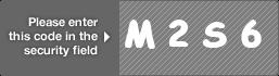 captcha code for visual authentication  letter M number 2 letter S number 6